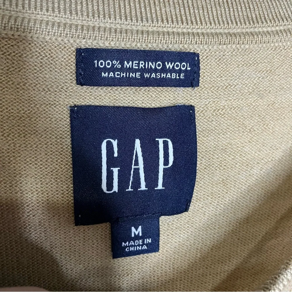 Gap 100% merino wool‎ sweater washable wool womens size medium casual neutral